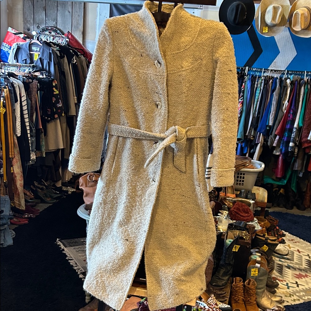 Union Made Niccolini Nicolette Textured Vintage Peacoat Jacket